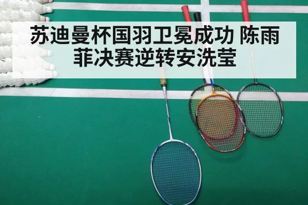 苏迪曼杯国羽卫冕成功 陈雨菲决赛逆转安洗莹